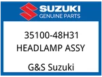 Suzuki Oem Part 35100-48H31 Headlamp Assy. Fixed Price $194.34.