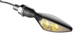 Kuryakyn Micro/rhombus Marker Light - Front Right/rear Left Satin Black Housin. Fixed Price $35.83.
