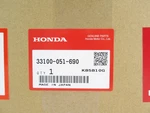 Genuine Oem Honda 33100-051-690 Headlight Assy. Fixed Price $66.82.