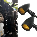 Motorcycle Black Bullet Led Brake Turn Signal Lights For Triumph Bonneville T120. Fixed Price $19.11.