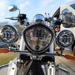 For Victory Cross Country Magnum Kingpin Vegas Hammer Led Motorcycle Headlight. Fixed Price $87.53.