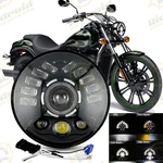For Kawasaki Vn Vulcan 750 800 900 1500 Dot 7" Inch Led Headlight Turn. Fixed Price $50.89.