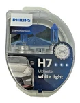 New Philips Diamond White 5000K H7 55W Two Bulbs Head Light High Beam. Fixed Price $40.00.
