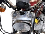Headlamp Bracket Chrome Die Cast For Harley-davidson. Fixed Price $63.99.