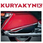 Kuryakyn Led Saddlebag Accent Swoops For 2012-2017 Honda GL1800HPNM Gold Ch. Fixed Price $355.99.