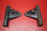 1975 Suzuki TC100 Front Turn Signal Headlight Mount Brackets Pair. Fixed Price $34.99.