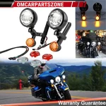 4.5" Led Auxiliary Spotlight Passing For Harley Street Glide Flhx 06-22. Fixed Price $150.00.