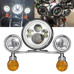 For Yamaha Star Roadliner 7" Led Headlight + 4.5" Fog Lights Passing Lamps. Fixed Price $195.99.