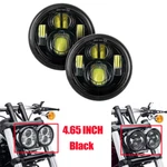 4.65" Led Headlight Twin Dual Projector For Harley Dyna Fat Bob Fxdf 2008-2015. Fixed Price $78.88.