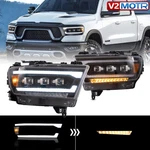 Pair Full Led Headlights W/sequential For 2019-2024 Dodge Ram 1500 Tradesman Hfe. Fixed Price $579.99.