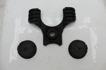 1985 Yamaha XV700 Virago (#402) Fuel Gas Tank Damper Cushion Front Rear. Fixed Price $10.00.
