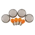Bikers Choice Turn Signal Lens Kit - Smoked 161031. Fixed Price $52.79.