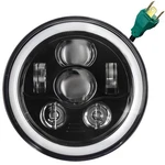 Eagle Lights 8700BG3H 7" Headlight Kit With White Halo Ring For Harley Davids.... Fixed Price $409.98.