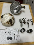 Oem 77,78,79 Yamaha Complete Headlight W/ Hardware TT500,. Fixed Price $299.99.