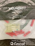 New Genuine Triumph T2503555 Kit, Subharness, Rh Sw/housing. Fixed Price $9.44.