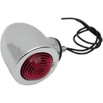 Drag Specialties DS-280070 Red Lens Chrome Bullet Marker Light Sold Each. Fixed Price $21.79.