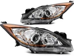 Headlamp For Mazda 2010 - 2013 Projector Headlights Assembly Pair Clear Lens. Fixed Price $129.99.