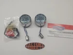 Kuryakyn Deuce Style Front Led Inserts Smoked Pair 2040-0856. Fixed Price $210.24.