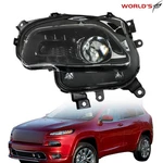 Halogen Headlight For Jeep Cherokee 2014-2018 Projector Black Driver Left Side. Fixed Price $60.63.