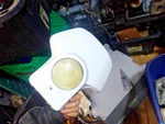 1981-82 Yamaha It 250 Headlight Shroud Front Number Plate. Fixed Price $94.99.