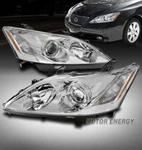For 07 08 09 Lexus ES350 Hid/afs Projector Headlight Headlamp Chrome Lh+rh Set. Fixed Price $354.95.