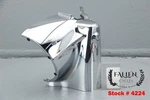 2013 Harley Road King Cvo Left Nacelle Front Fork Headlight Cover Chrome #4224. Fixed Price $129.99.