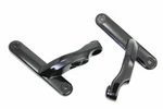 Black Spotlamp Bracket Set For Harley Davidson By V-twin. Fixed Price $121.40.