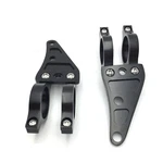 41MM Black Fork Headlight Mount Brackets Motorcycle Chopper Cafe Racer. Fixed Price $22.56.
