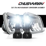 For Freightliner MT-35 MT-45 MT-55 Stepvan Dot 5X7" Led Headlight Hi Lo Beam. Fixed Price $93.32.