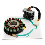 Magneto Stator + Voltage Rectifier Gasket For Kawasaki KZ550-A4 1983 Ca. Fixed Price $94.68.