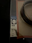 Harley Davidson 69624-99A Headlamp Trim Ring Black Nos. Fixed Price $15.00.