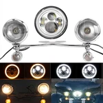 7" Led Headlight & Passing Lights Bar For Honda VTX1300C VTX1300R VTX1300S VTX18. Fixed Price $95.99.