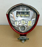 2010-2015 Headlight Victory Bullet Crimson Red Met. Assy. Fixed Price $640.00.