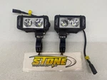Lazer Star Lights 6" Watt Led Pods Bar Single Row Spot 100201 Set Of Utv. Fixed Price $400.00.