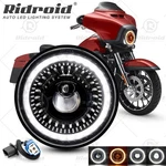 7"INCH Round Led Motorcycle Headlight Hi/lo Beam Turn Signal Drl Lamp For Harley. Fixed Price $50.99.