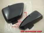 Honda C110 CA110 C111 C114 C115 Side Cover Lh & Rh Nos Black / Pair Japan. Fixed Price $100.52.