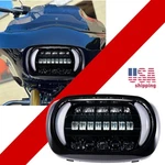 Dual Led Headlights Hi/lo Drl Turn Signal For Harley Road Glide 1998-2013. Fixed Price $225.00.