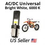 Super Hi/low Led Bulb For Ktm 125 250 300 Exc 2000 2004 Ac/dc Visibility. Fixed Price $15.99.