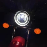 1PC 5.75" White Led Headlight Projector Fit For Harley Sportster Xl 1200 883 Ci. Fixed Price $26.95.