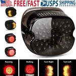 Red Led Light Rear Brake Turn Signal Fits For Harley Touring Dyna Softail. Fixed Price $33.95.