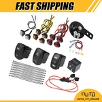 Single Atv Utv Turn Signal Light Rocker Switch Horn Kit Street Legal Universal. Fixed Price $31.95.
