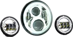 Letric Lighting Co LLC-ILHK-7CH 7-INCH Led Headlight & Passing Lamps Kit For. Fixed Price $382.02.