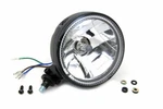 5-3/4" Ccf Headlamp Unit Black For Harley Davidson By V-twin. Fixed Price $153.85.