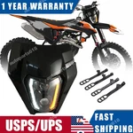 Led Headlights For Ktm Exc Xcw 250 350 450 501 2017-2021 Smc 690 2019-2022. Fixed Price $78.00.
