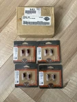 Original Harley Davidson Red Wedge Light Bulbs 75154-00 Nos. Fixed Price $26.88.