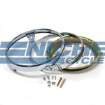 Honda Style 7" Chrome Headlight Rim & Bulb Retainer Kit 33101-300-673. Fixed Price $39.75.