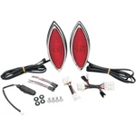 Russ Wernimont Designs 2010-0165 RWD-310 Led Cat-eye Lights Chrome Bezel. Fixed Price $167.99.