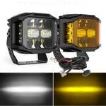 Colight 5" Side Shooter Led Work Driving Ditch Bar Spot Fog Pods Amber Drl. Fixed Price $137.51.