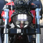 Black Led Motorcycle Headlight For Victory Cross Country Kingpin Vegas Hammer A+. Fixed Price $87.79.