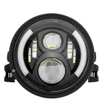 Sktyants 7" Round Led Motorcycle Headlight Assembly With Inch, Black. Fixed Price $122.99.